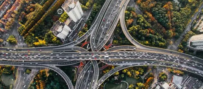 Ulaşım ve trafik için CCTV kamera uygulaması