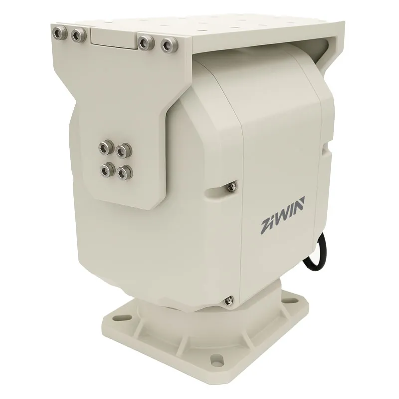 Yük kapasitesi 30kg(66.22lb) ile yüksek hassasiyetli Pan Tilt kafası