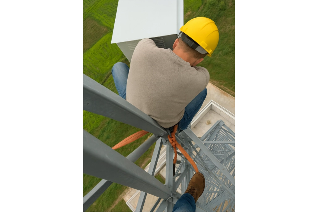 Almanya telekom kule güvenliği ve izleme