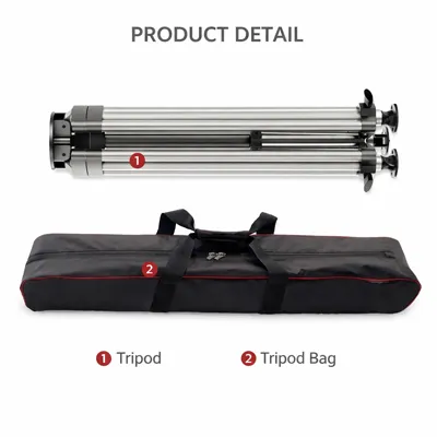 Pan Tilt ünitesi için ZN-T040 40kg (88.18 lb) yük Tripod